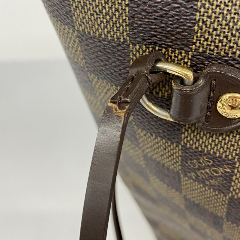 Louis Vuitton Tote Bag Damier Neverfull MM N51105 Ebene Womens