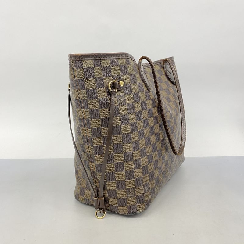 Louis Vuitton Tote Bag Damier Neverfull MM N51105 Ebene Womens