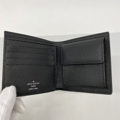 Louis Vuitton Wallet Damier Graphite Portefeuille Marco N62664 Black Men's