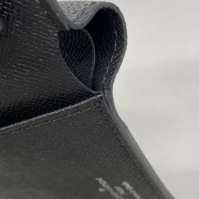 Louis Vuitton Wallet Damier Graphite Portefeuille Marco N62664 Black Men's