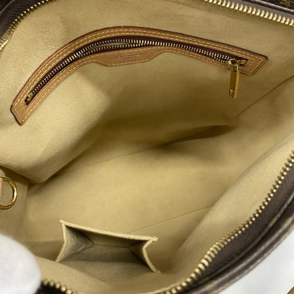 Louis Vuitton Shoulder Bag Monogram Looping GM M51145 Brown Ladies