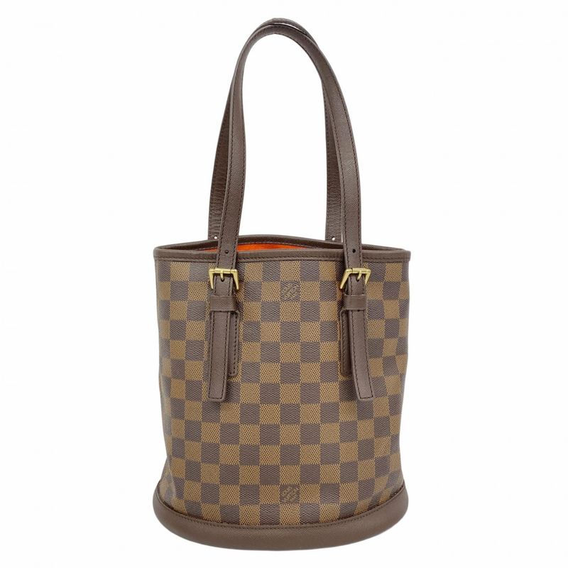 Louis Vuitton Damier Marais Tote Bag N42240 Ebene Womens