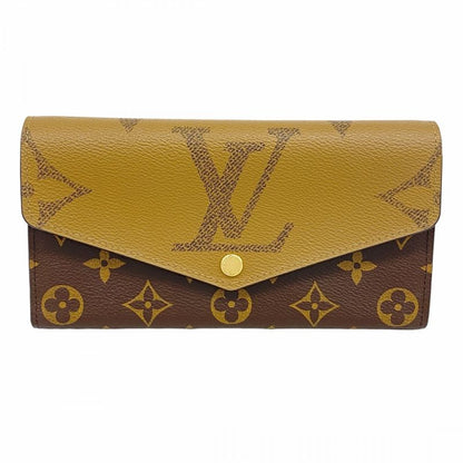 Louis Vuitton Long Wallet Monogram Giant Reverse Portefeuille Sarah M80726