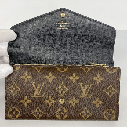 Louis Vuitton Long Wallet Monogram Giant Reverse Portefeuille Sarah M80726