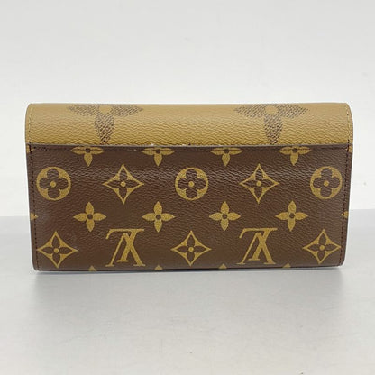 Louis Vuitton Long Wallet Monogram Giant Reverse Portefeuille Sarah M80726