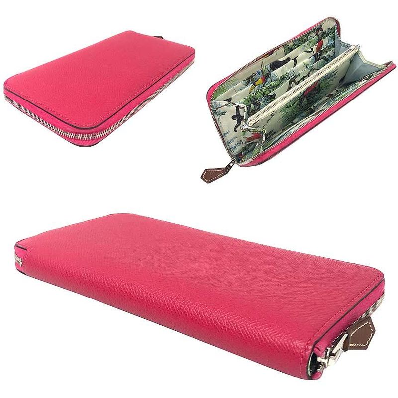Hermes Azap Silkwin Wallet Azap Long Silkwin Round Zipper Long Wallet Equateur