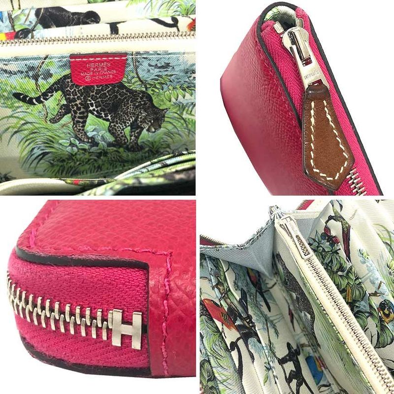 Hermes Azap Silkwin Wallet Azap Long Silkwin Round Zipper Long Wallet Equateur