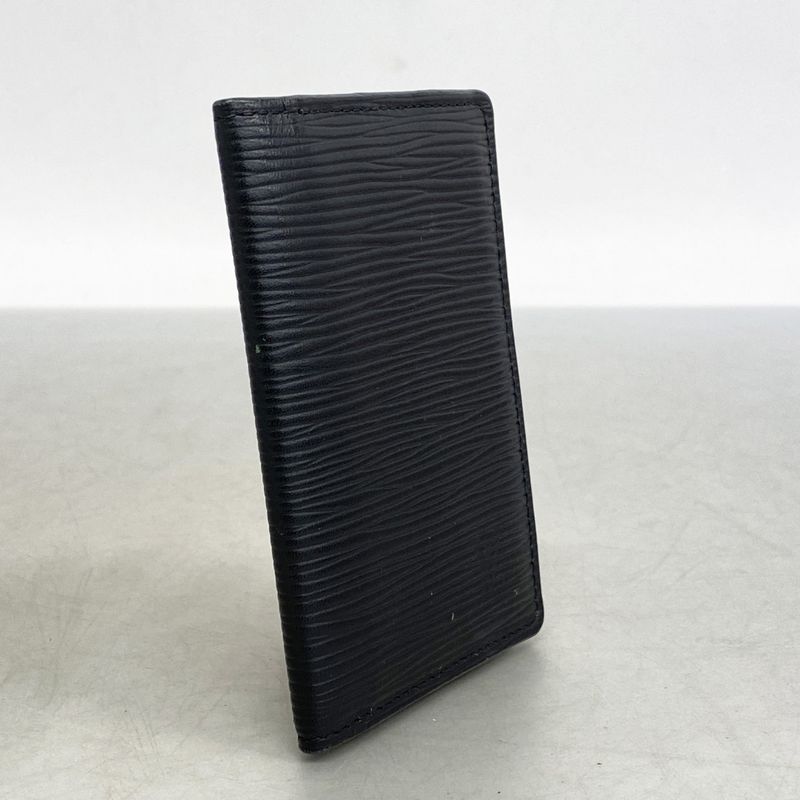 Louis Vuitton Epi Organizer De Poche M60642 Noir Black Men Women Unisex