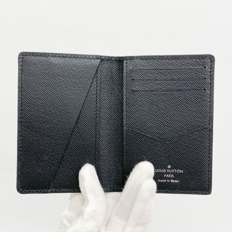 Louis Vuitton Epi Organizer De Poche M60642 Noir Black Men Women Unisex