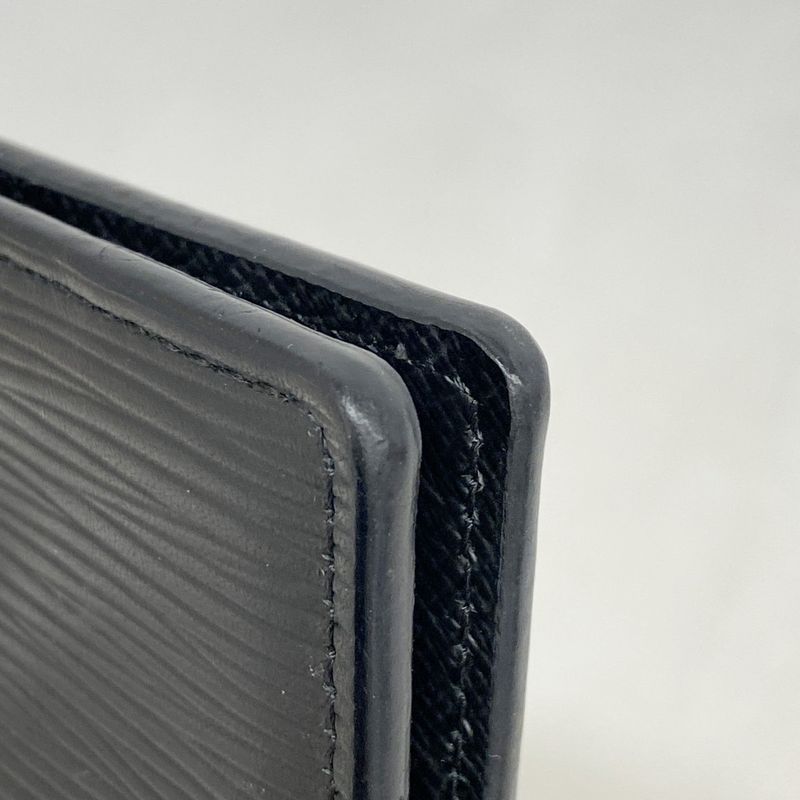 Louis Vuitton Epi Organizer De Poche M60642 Noir Black Men Women Unisex