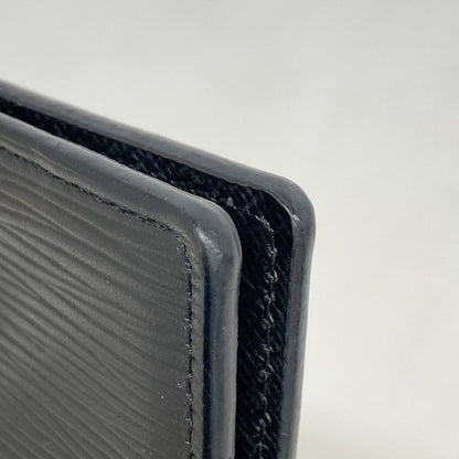 Louis Vuitton Epi Organizer De Poche M60642 Noir Black Men Women Unisex