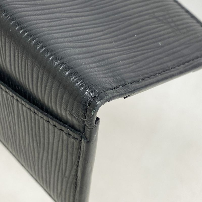 Louis Vuitton Epi Organizer De Poche M60642 Noir Black Men Women Unisex