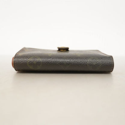 Louis Vuitton Wallet Monogram Porte Monnaie Viennois M61663 Brown Ladies