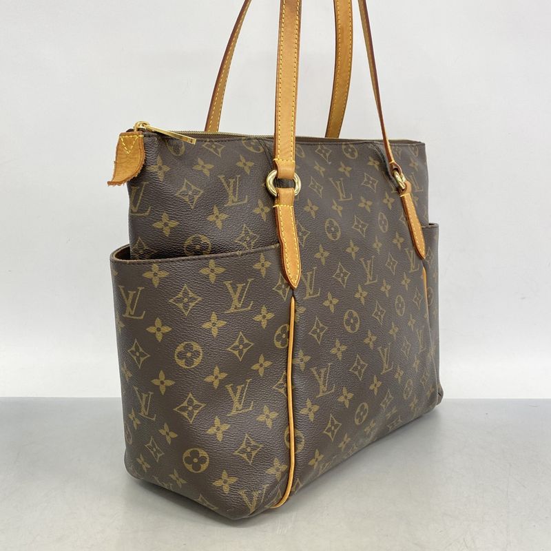 Louis Vuitton Tote Bag Monogram Totally MM M56689 Brown Ladies