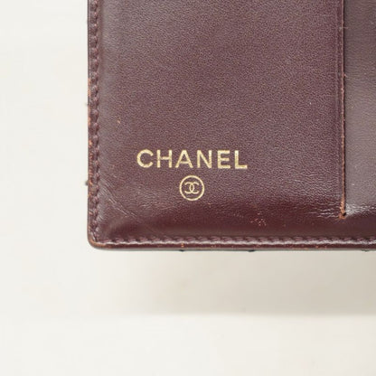 Chanel Wallet Matelasse Caviar Skin Black Gold Hardware Women