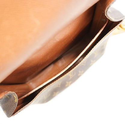 Louis Vuitton Shoulder Bag Monogram Cartesiere MM M51253 Brown Ladies