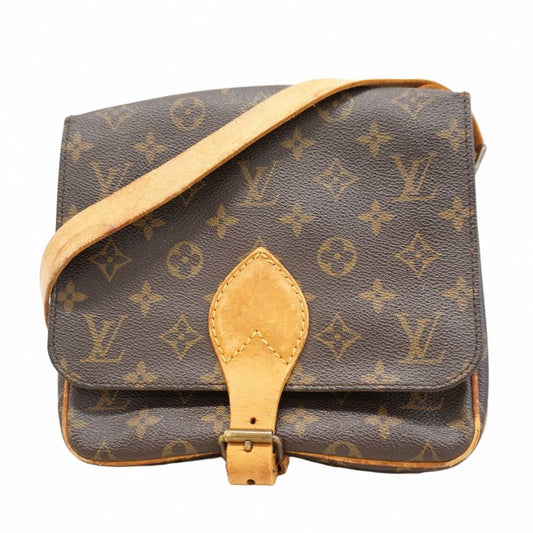 Louis Vuitton Shoulder Bag Monogram Cartesiere MM M51253 Brown Ladies