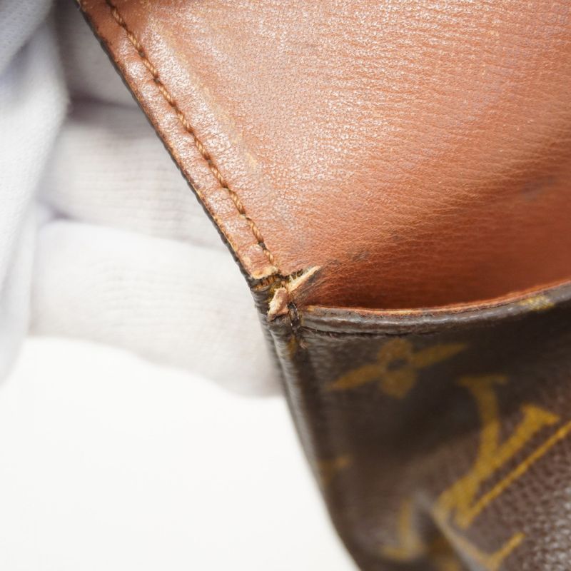 Louis Vuitton Shoulder Bag Monogram Cartesiere MM M51253 Brown Ladies