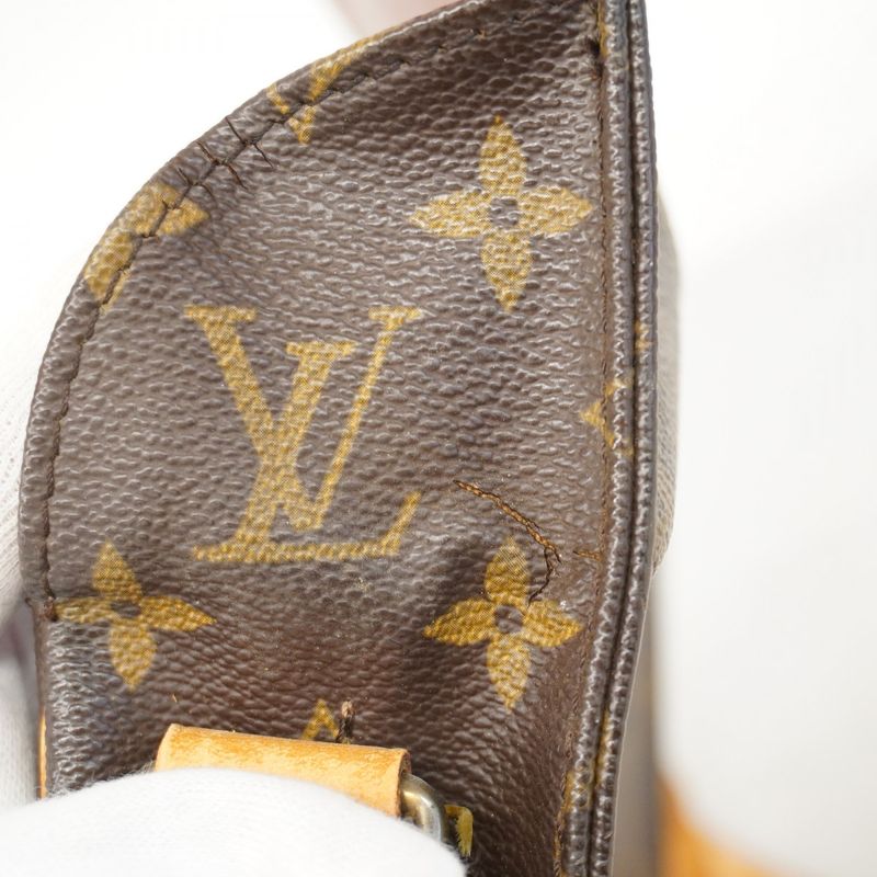 Louis Vuitton Shoulder Bag Monogram Cartesiere MM M51253 Brown Ladies