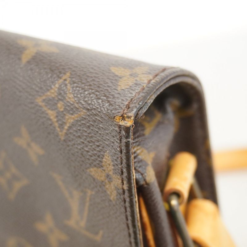 Louis Vuitton Shoulder Bag Monogram Cartesiere MM M51253 Brown Ladies