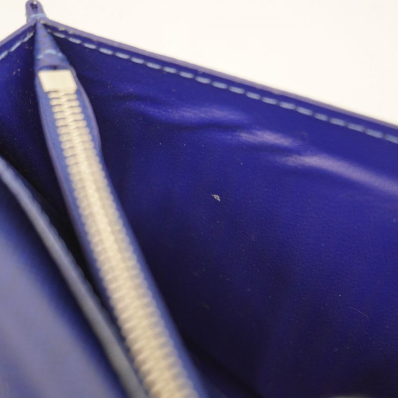 Louis Vuitton Taiga Llama Portefeuille Blazer M30297 Cobalt Men's Long Wallet