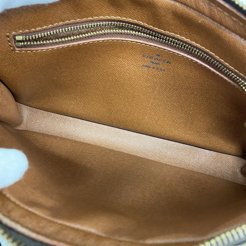 Louis Vuitton Clutch Bag Monogram Marly Dragonne GM M51825 Brown Men's