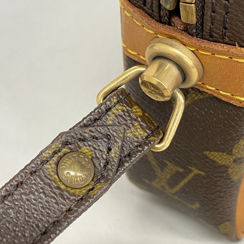 Louis Vuitton Clutch Bag Monogram Marly Dragonne GM M51825 Brown Men's