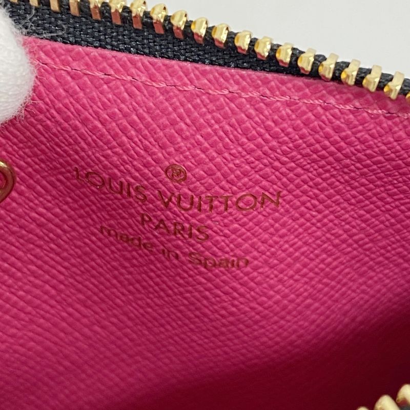 Louis Vuitton Coin Case Monogram Multicolor Pochette Cles M93735 Noir Black