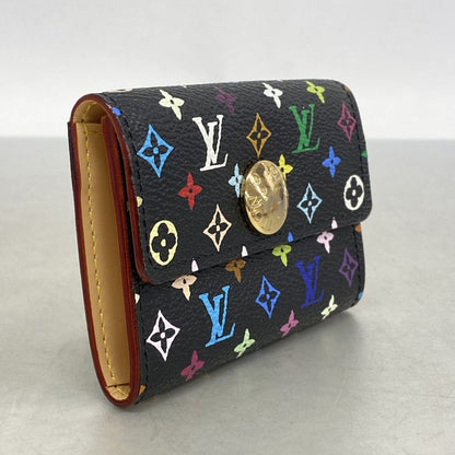 Louis Vuitton Coin Case Monogram Multicolor Porte Monecosy M60007 Noir Black