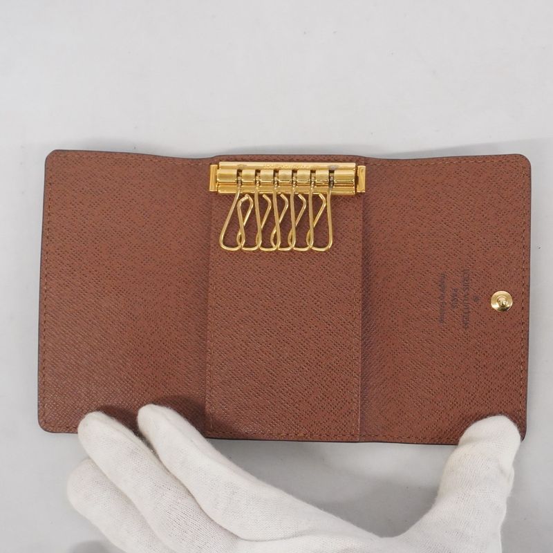 Louis Vuitton Key Case Monogram Multicles 6 M62630 Brown Men Women Unisex