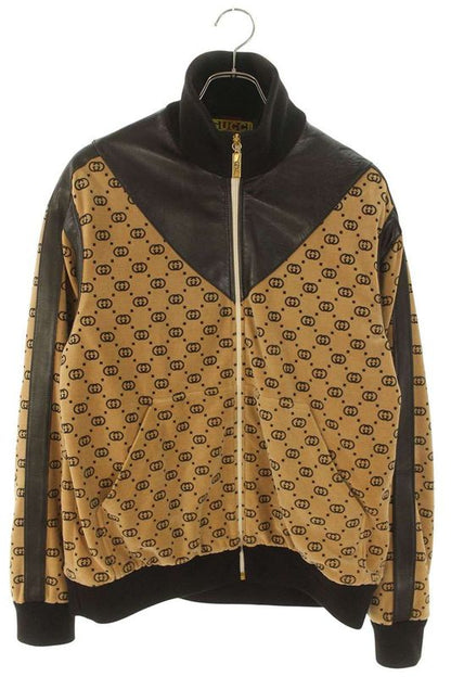 Gucci 535767 X9y90 Dapper Dan Velour Track Jacket Blouson Men's XS