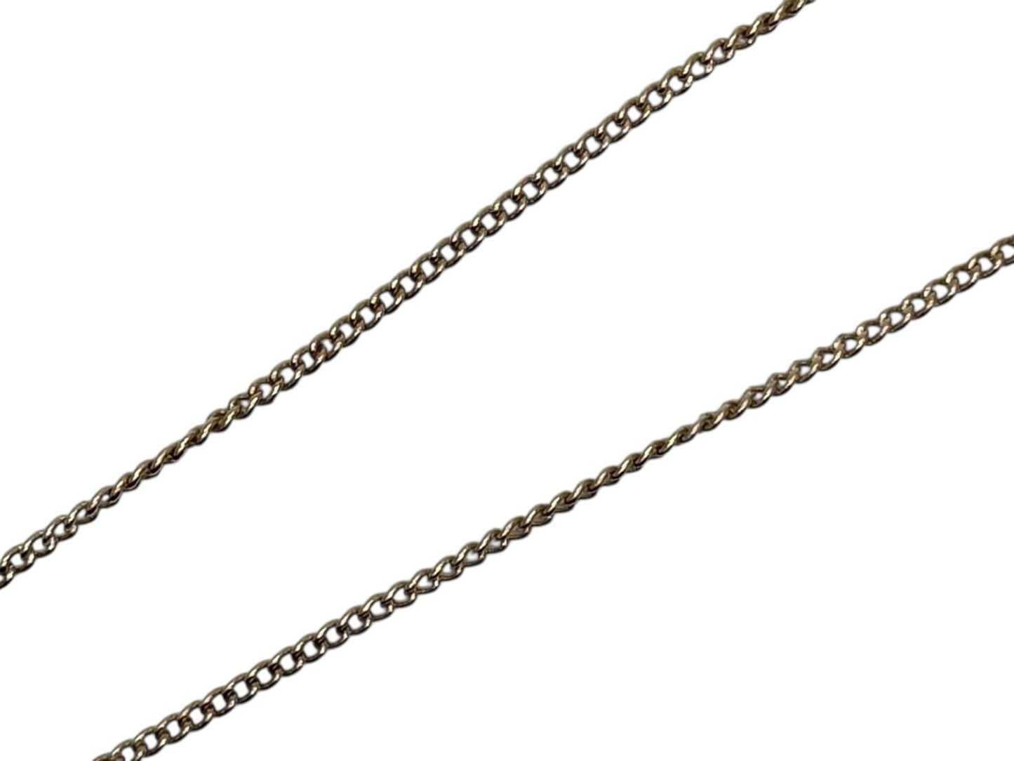 Chanel CC Logo Necklace 04 46 Metal Rhinestone Clear Gold — view 5