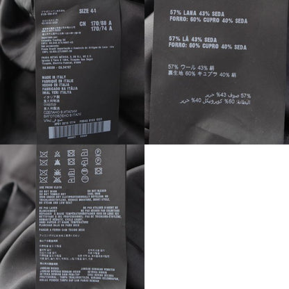 Prada '12 Wool And Silk Print Dress Purple 44