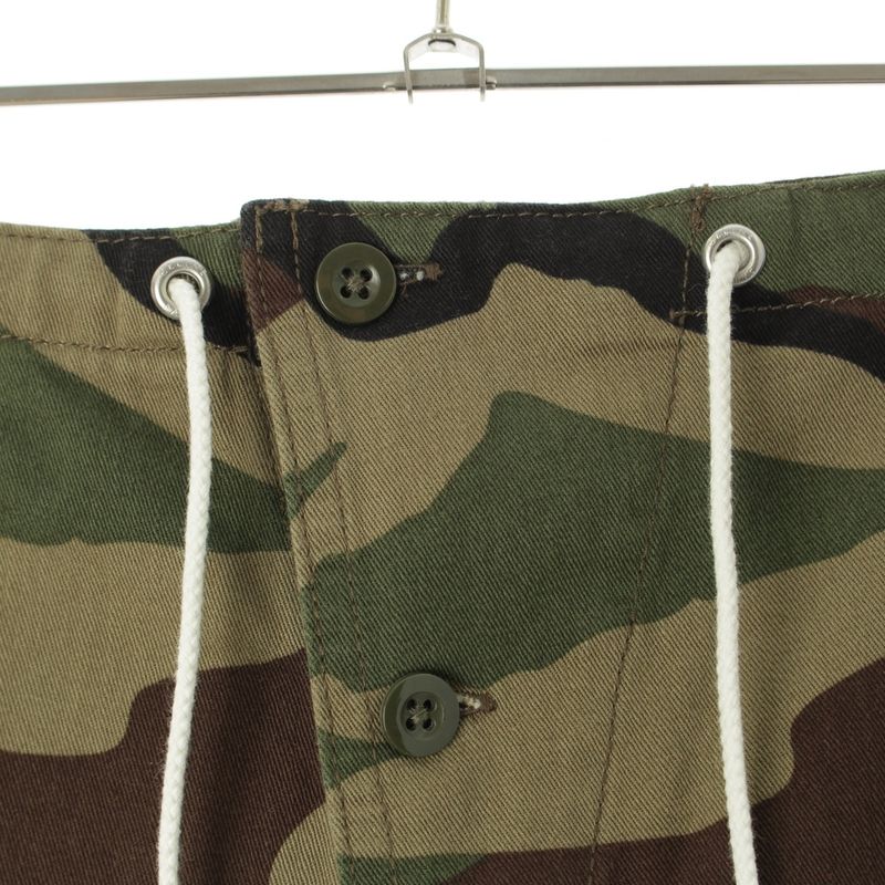 Celine 21SS Loose Fit Camouflage Cargo Pants Bottoms 2z133494m Khaki 44