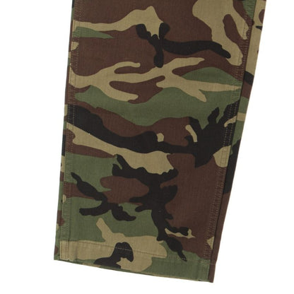 Celine 21SS Loose Fit Camouflage Cargo Pants Bottoms 2z133494m Khaki 44