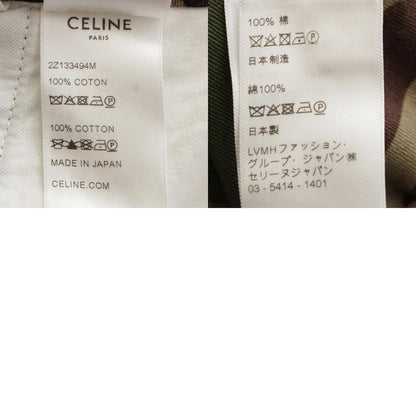 Celine 21SS Loose Fit Camouflage Cargo Pants Bottoms 2z133494m Khaki 44