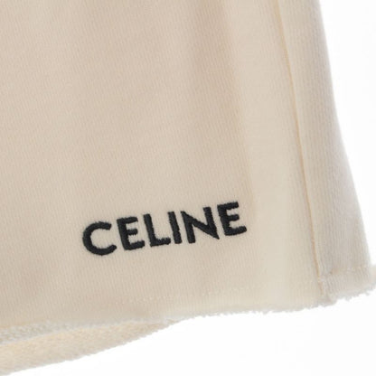 Celine Cotton Fleece Shorts Bottoms 2z063670q.01cb Off White XS