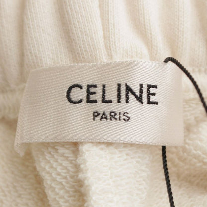 Celine Cotton Fleece Shorts Bottoms 2z063670q.01cb Off White XS
