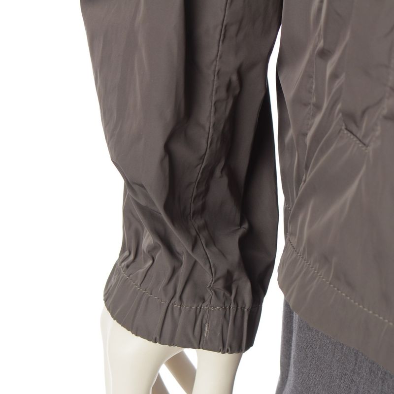 Prada '15 Zip Up Hooded Jacket Hoodie Gray 50