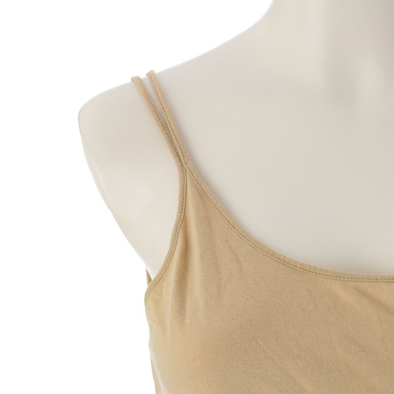 Prada 90-00s Archive Y Lace Camisole Top Beige M