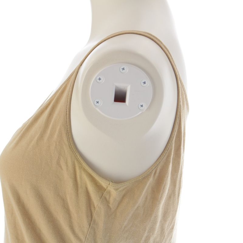 Prada 90-00s Archive Y Lace Camisole Top Beige M