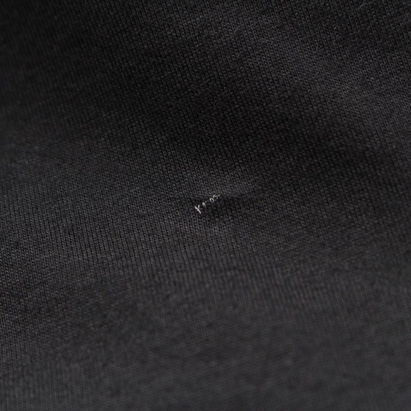 Prada 24 Cotton Re-nylon Triangle Logo Short Sleeve Tee Top Ujn661 Black M