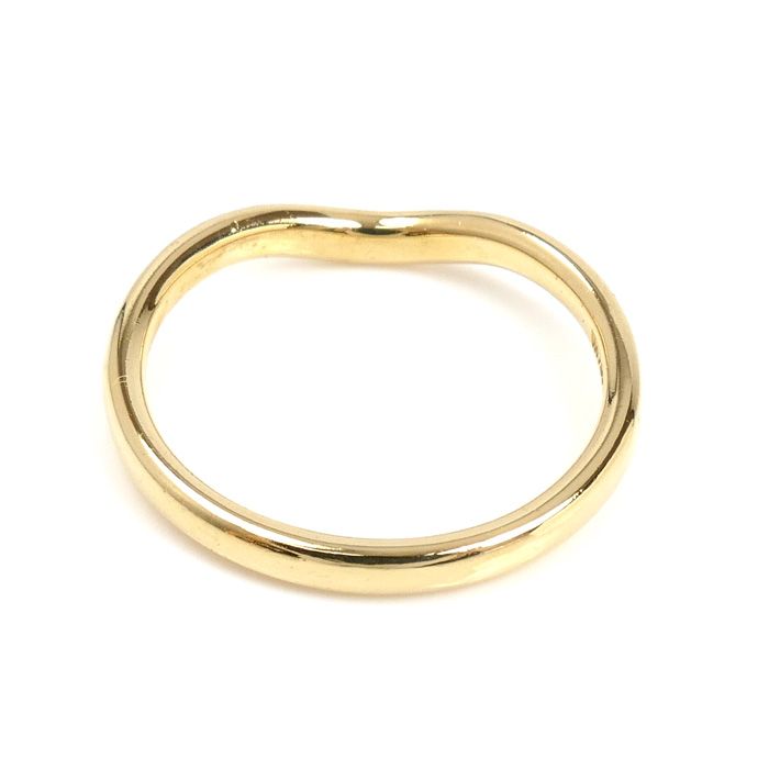 Tiffany & Co Tiffany & Co 18K Yellow Gold Yellow Gold Curved Band Ring Ring