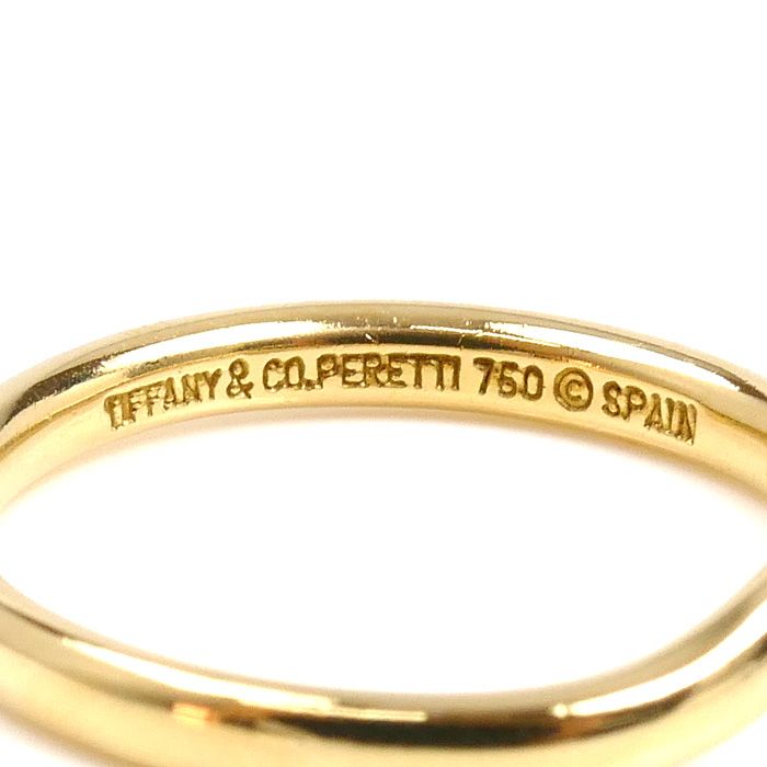 Tiffany & Co Tiffany & Co 18K Yellow Gold Yellow Gold Curved Band Ring Ring