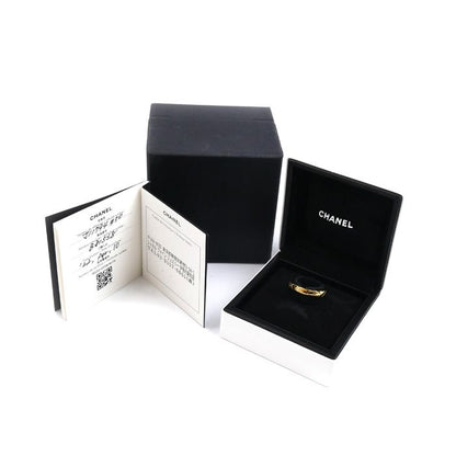 Chanel 18K Yellow Gold Yellow Gold Coco Crush Ring J11794 9.5 Size 50 3.8g