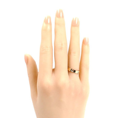 Louis Vuitton 18K Pink Gold Pink Gold Petite Berg Empreinte Ring - Ring #11 51