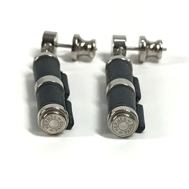Hermes Earrings Charnière PM Charnière PM Swift Black