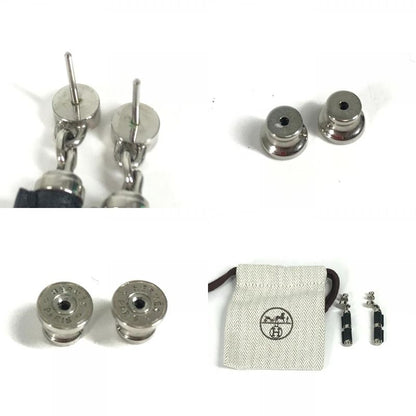 Hermes Earrings Charnière PM Charnière PM Swift Black