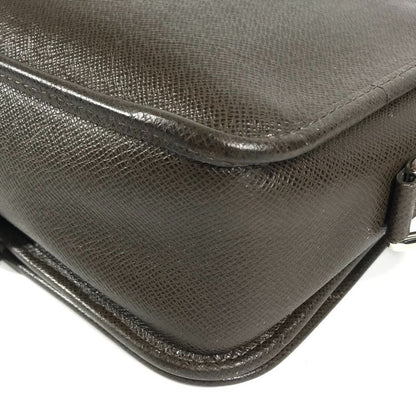 Louis Vuitton Shoulder Bag Andrei M32488 Taiga Leather Grizzly Brown