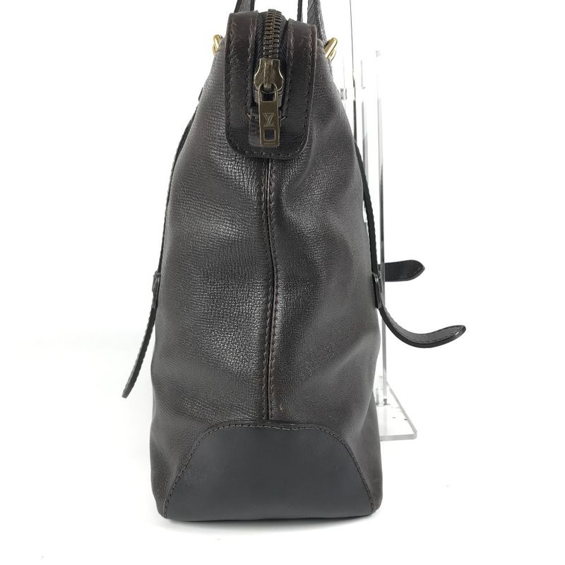 Louis Vuitton Kiowa Shoulder Bag M95453 Utah Leather Cafe Brown